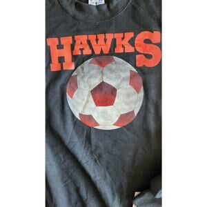 Youth Large New Soccer Hawks crewneck